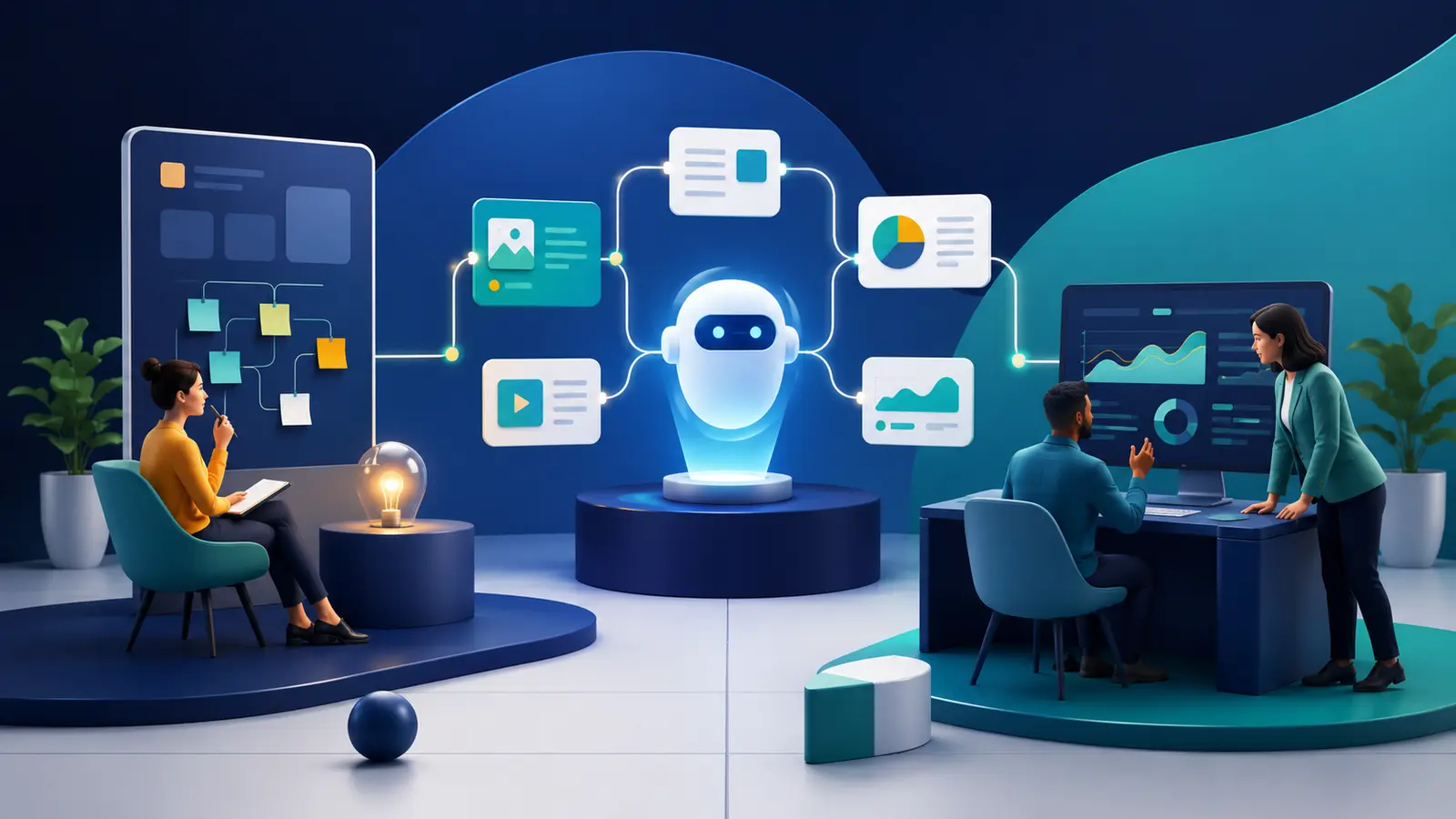 AI Marketing Workflows: From Brief to Review and Optimization