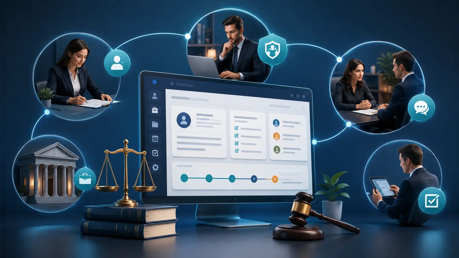 CRM intake and follow-up workflow for law firms
