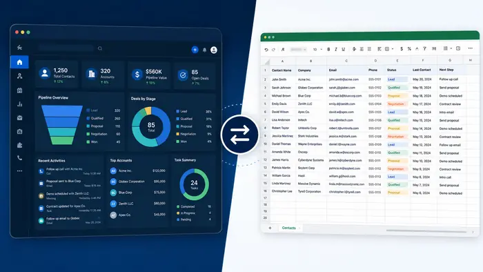 CRM vs Spreadsheet: Which Is Better for Customer Management?